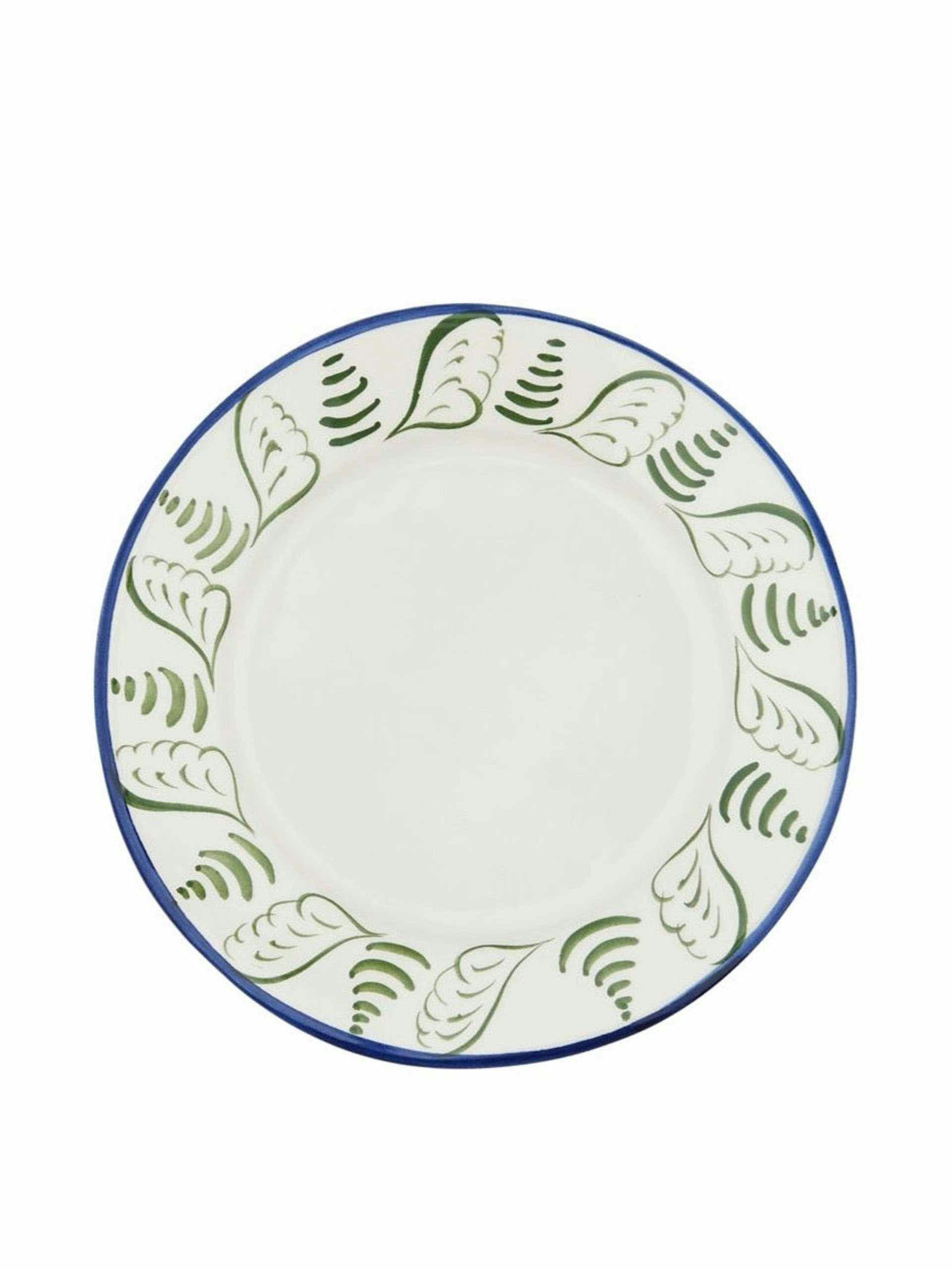 Blue and green granada ceramic small plate