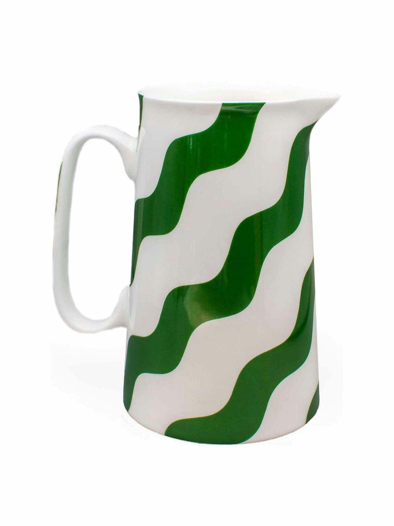 Green pitcher jug