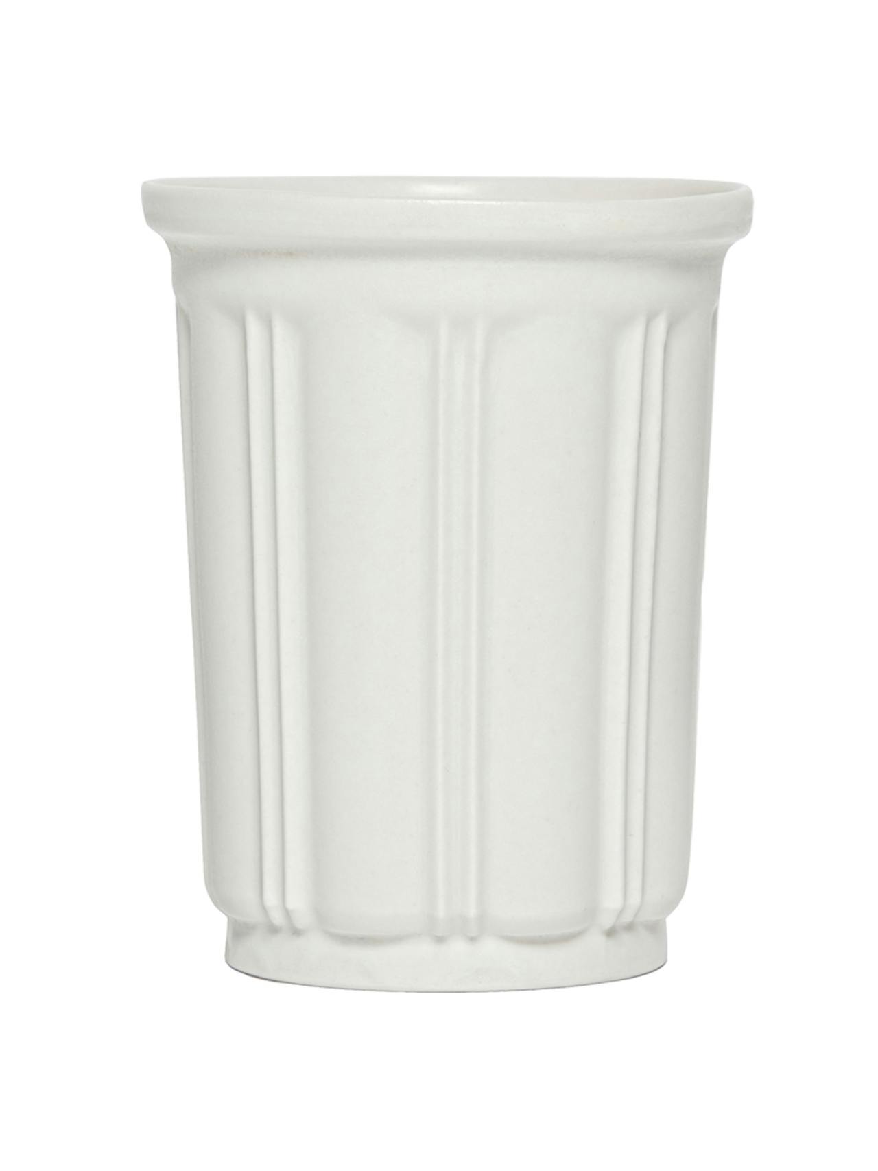 White porcelain cup