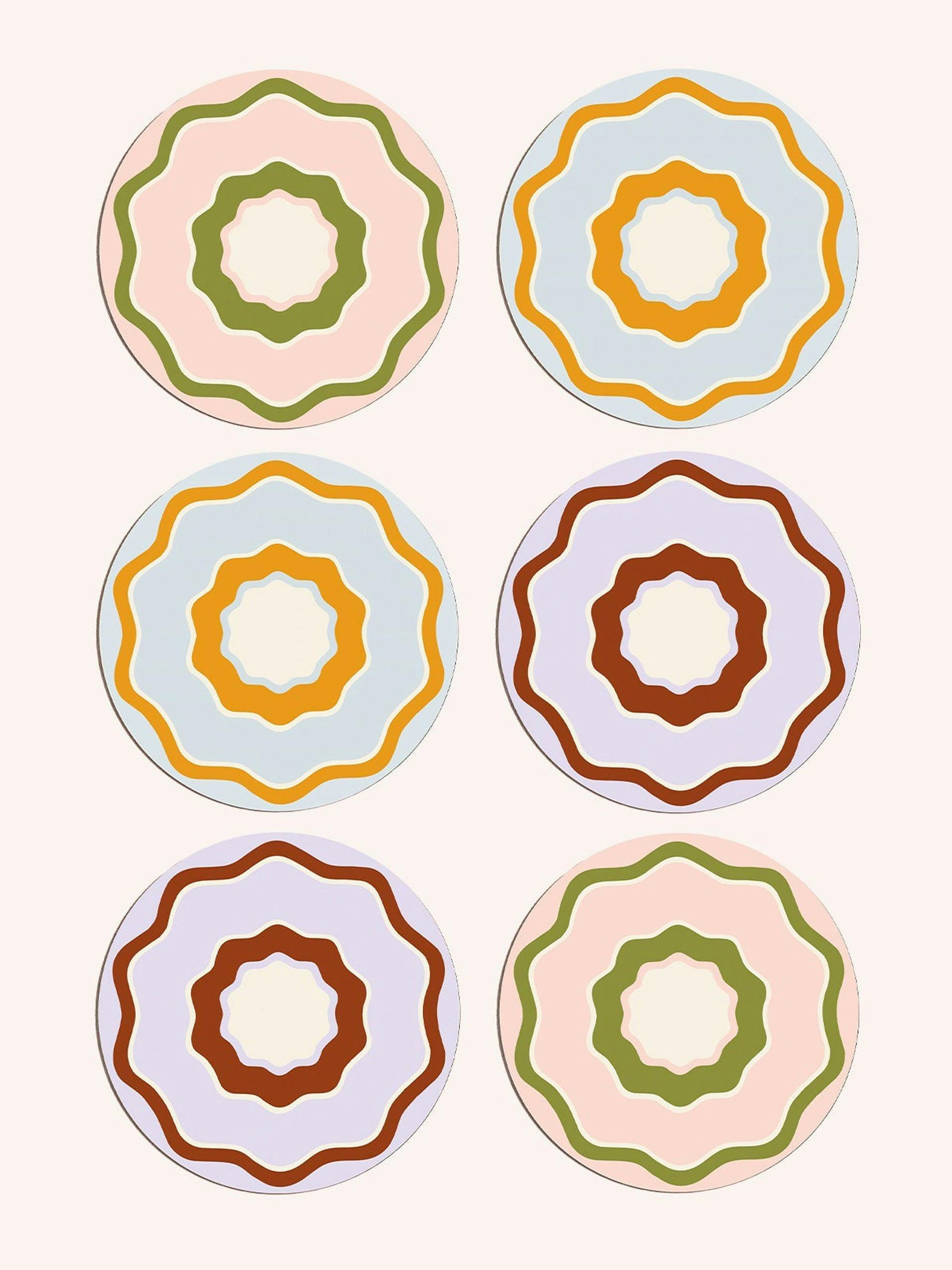 Flowerama placemats (set of 6)