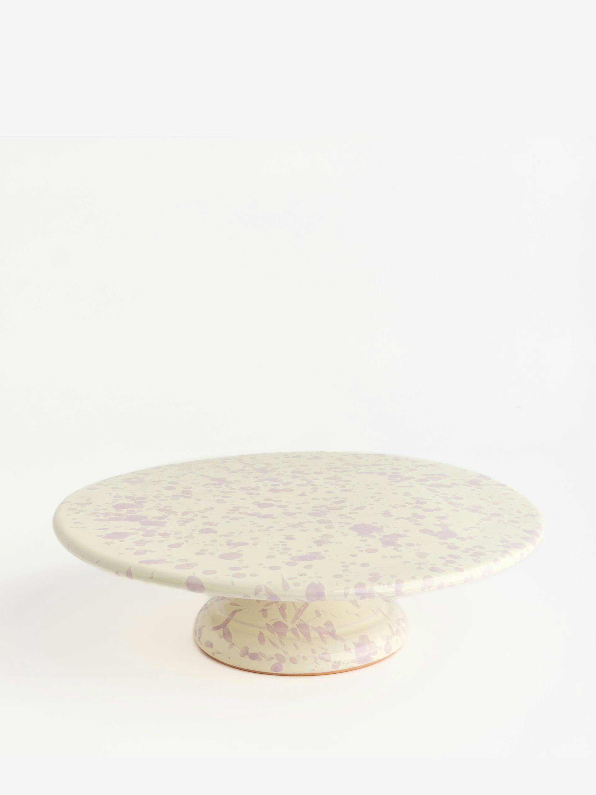 Cake stand in lilac