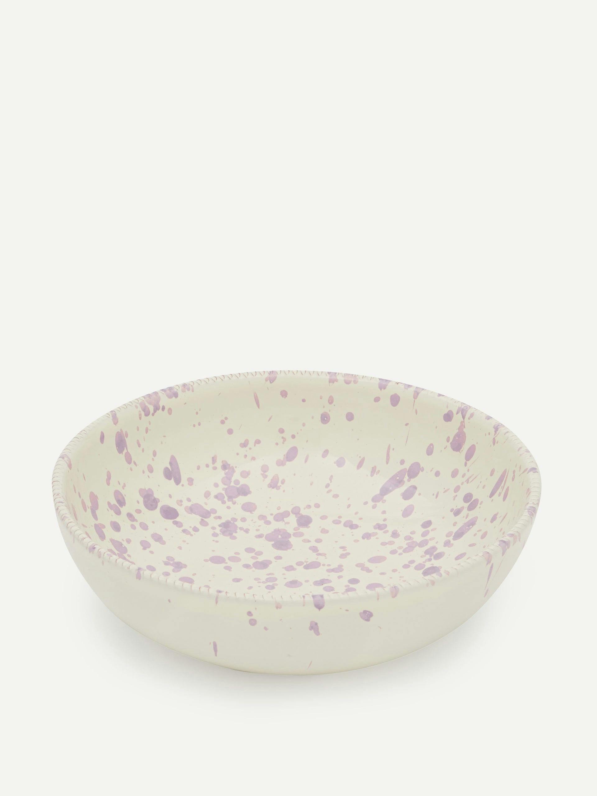Pasta bowl in lilac