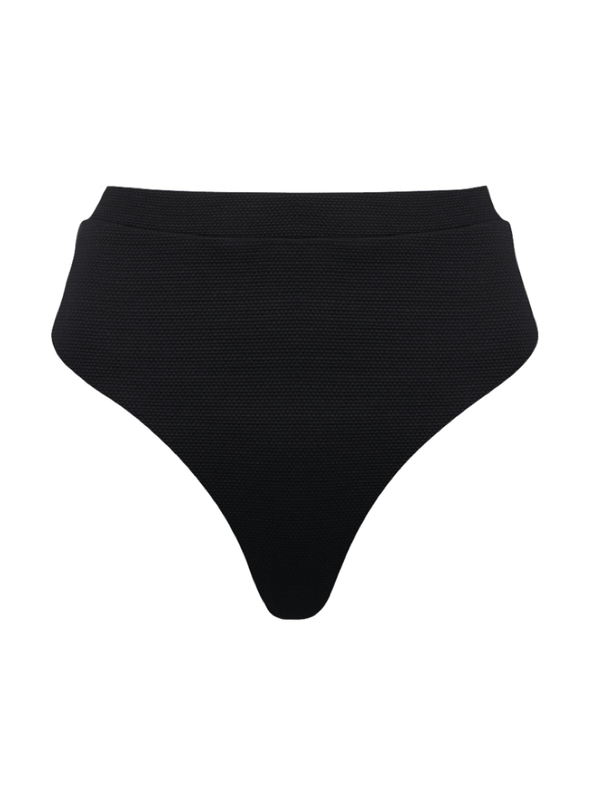 Black Claude bikini bottom