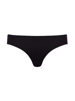 The Elle black bikini bottom by Cossie + Co. The hipster bikini bottom you can't live without this summer. 
