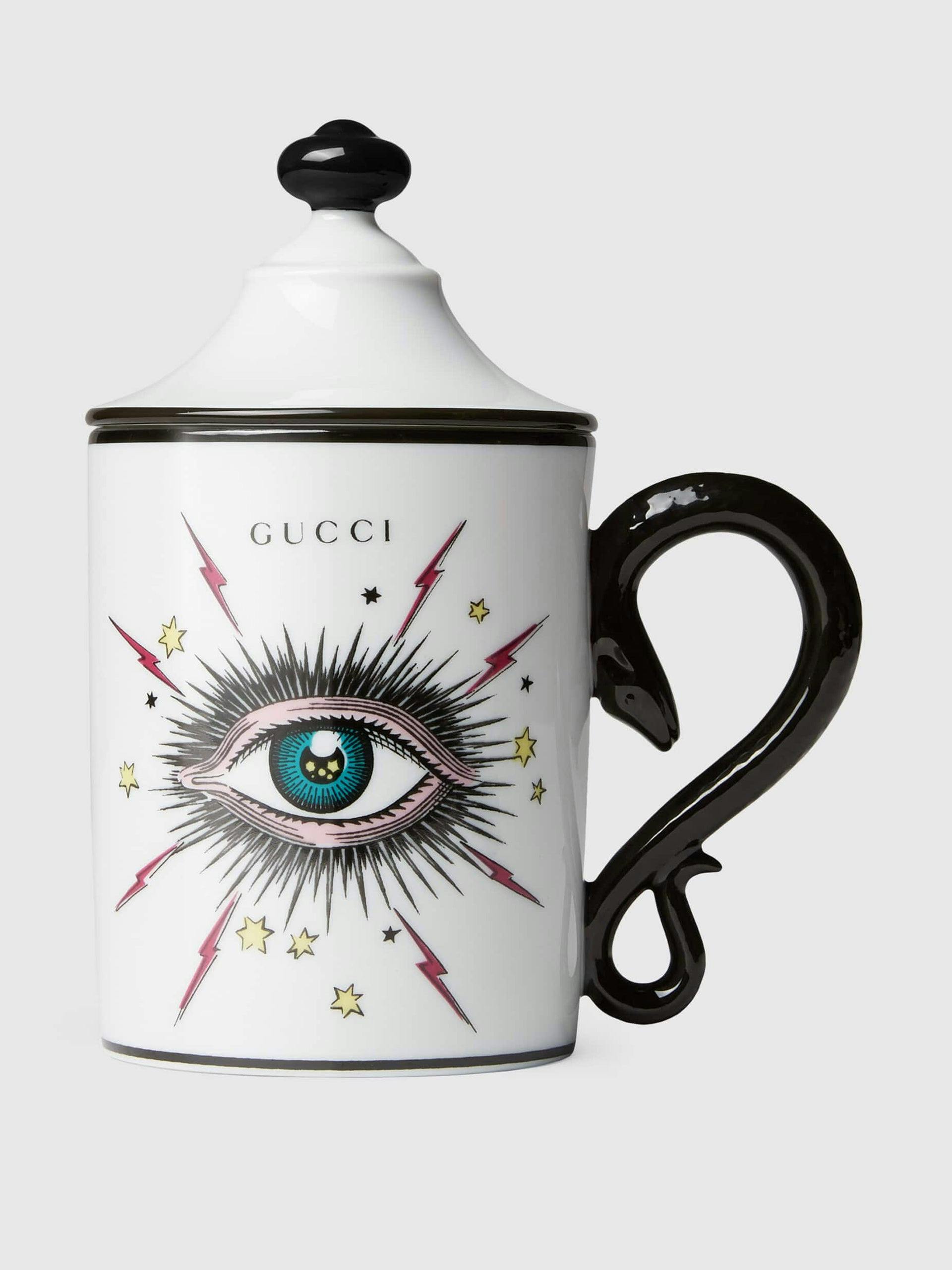 White star eye mug