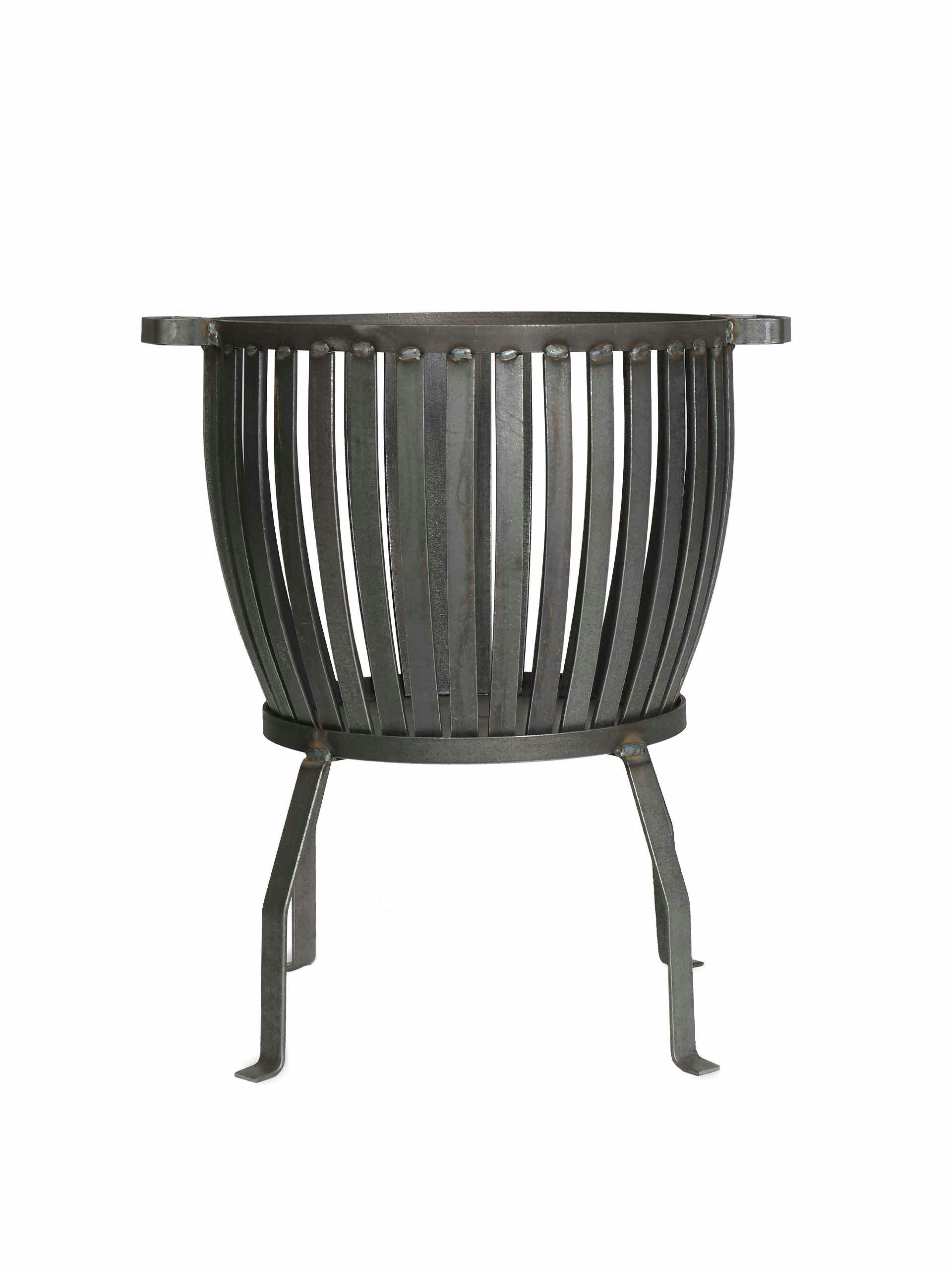Industrial style fire pit