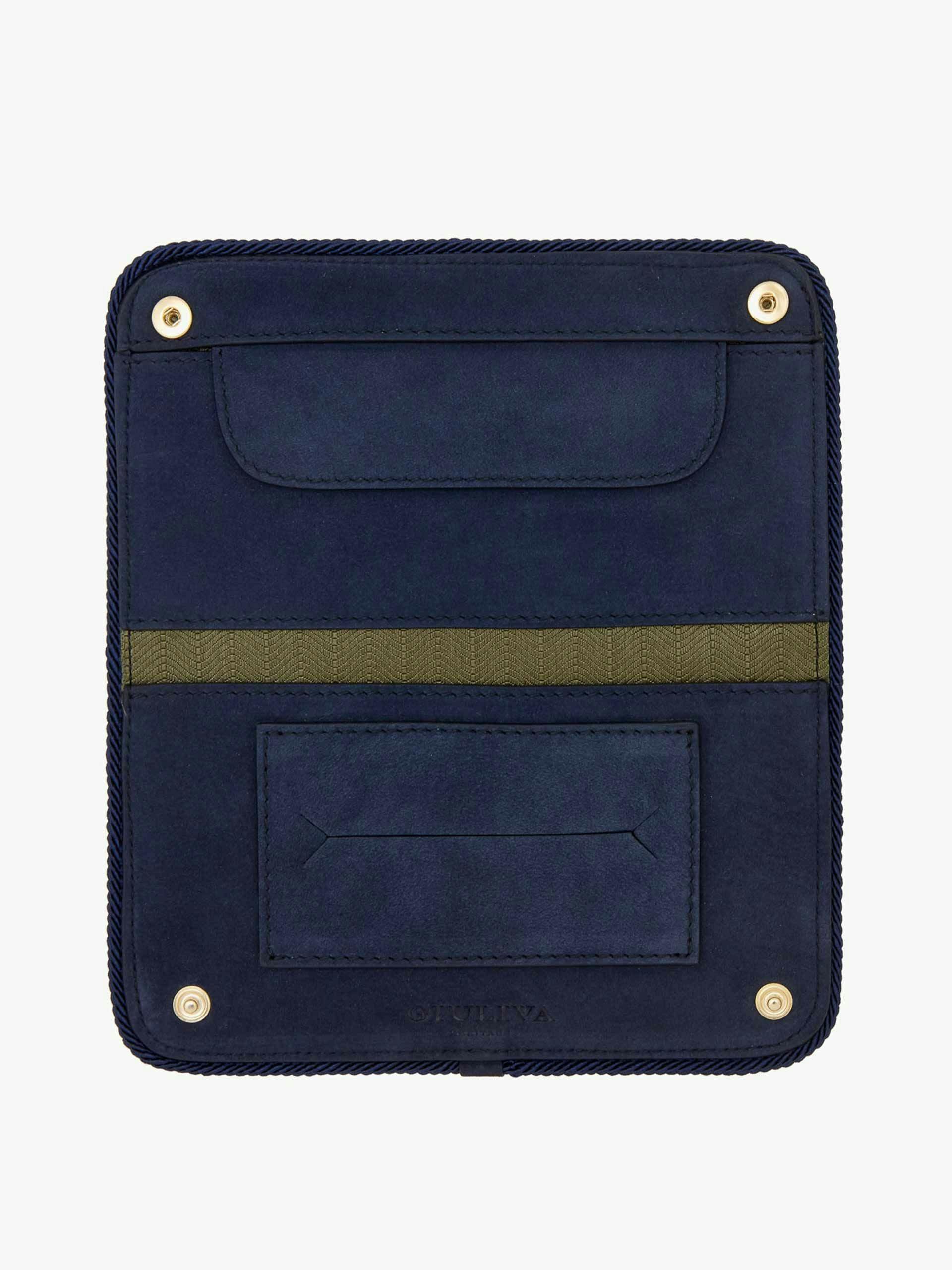 Suede tobacco pouch