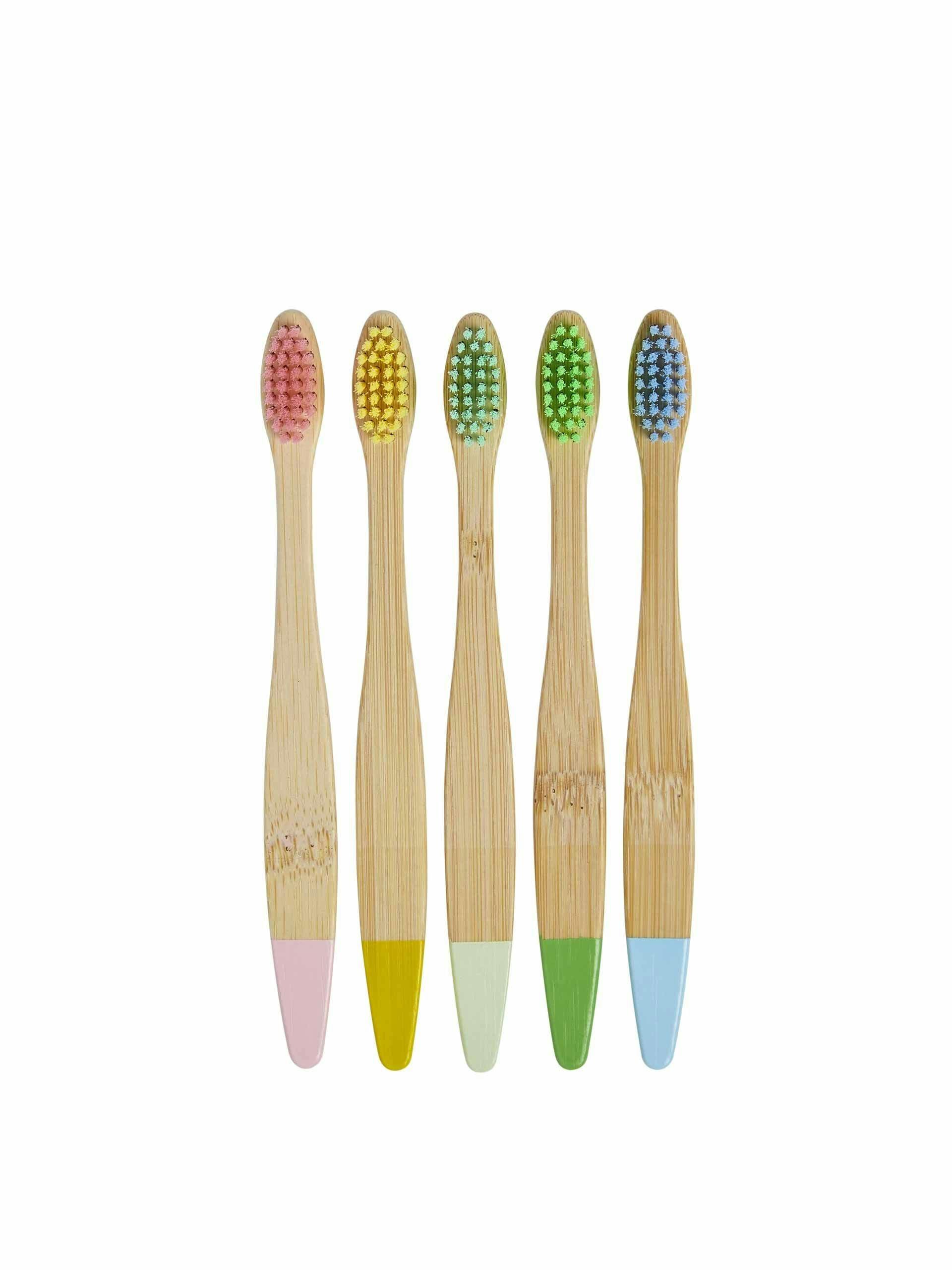 Bamboo toothbrush (pack of 5)