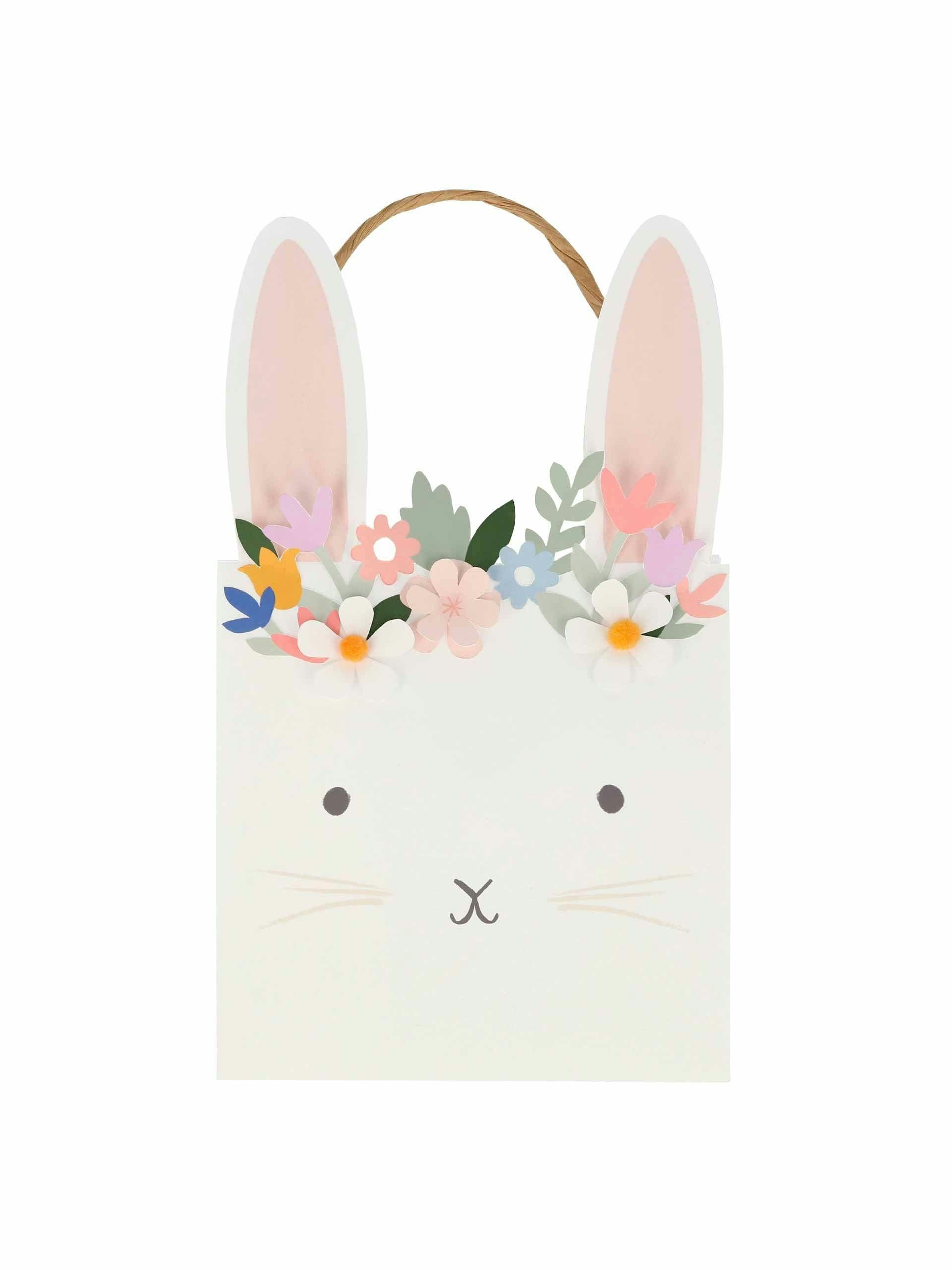 Easter bunny bags pack of 6