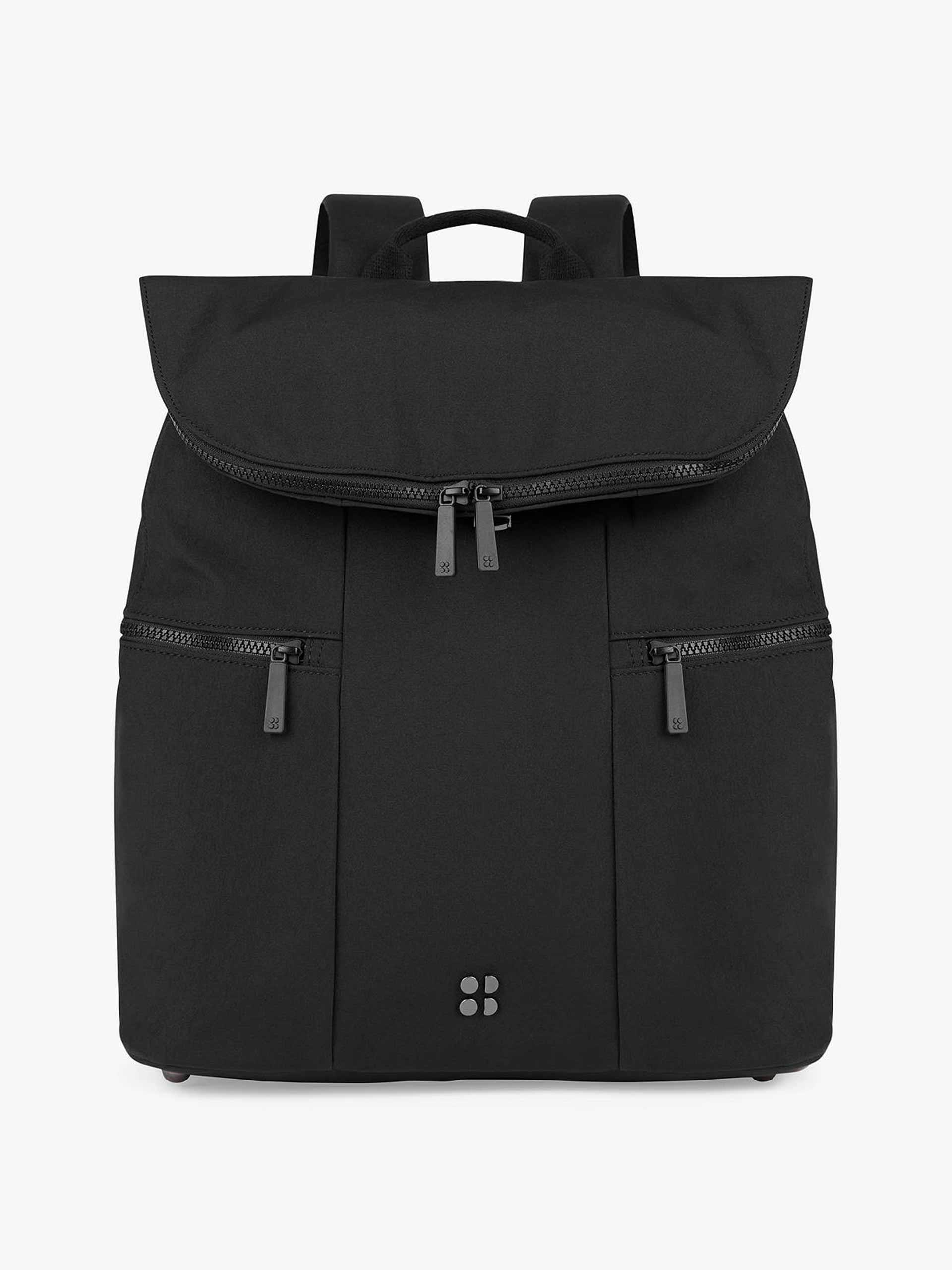 Black sport backpack