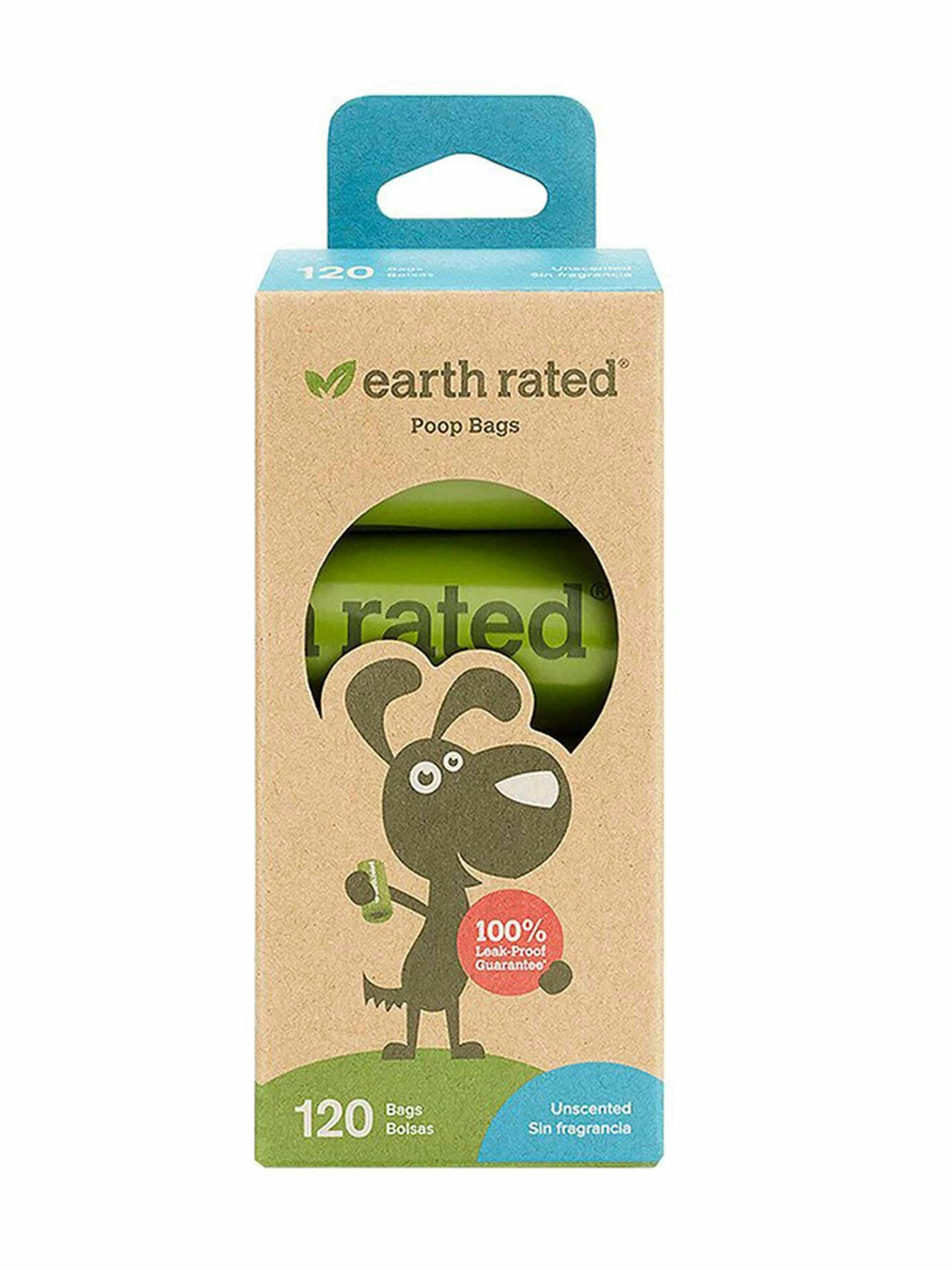 Earth rated unscented poop bags