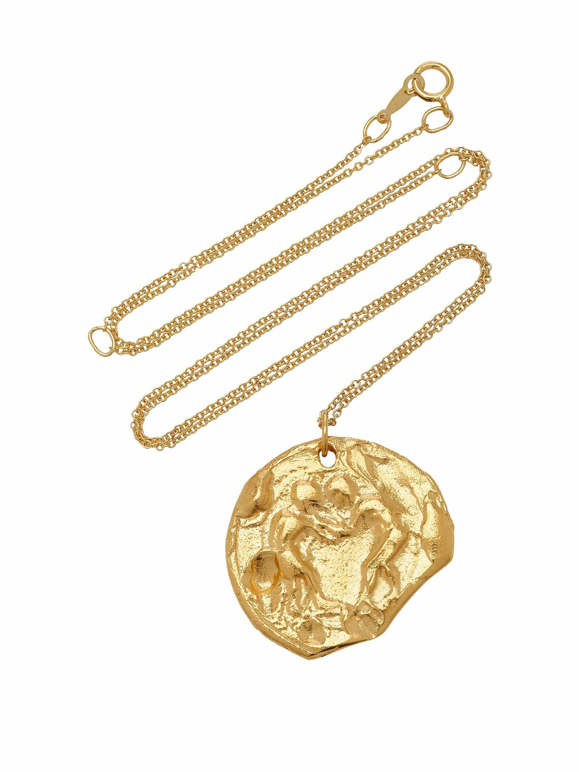 24kt gold plated necklace