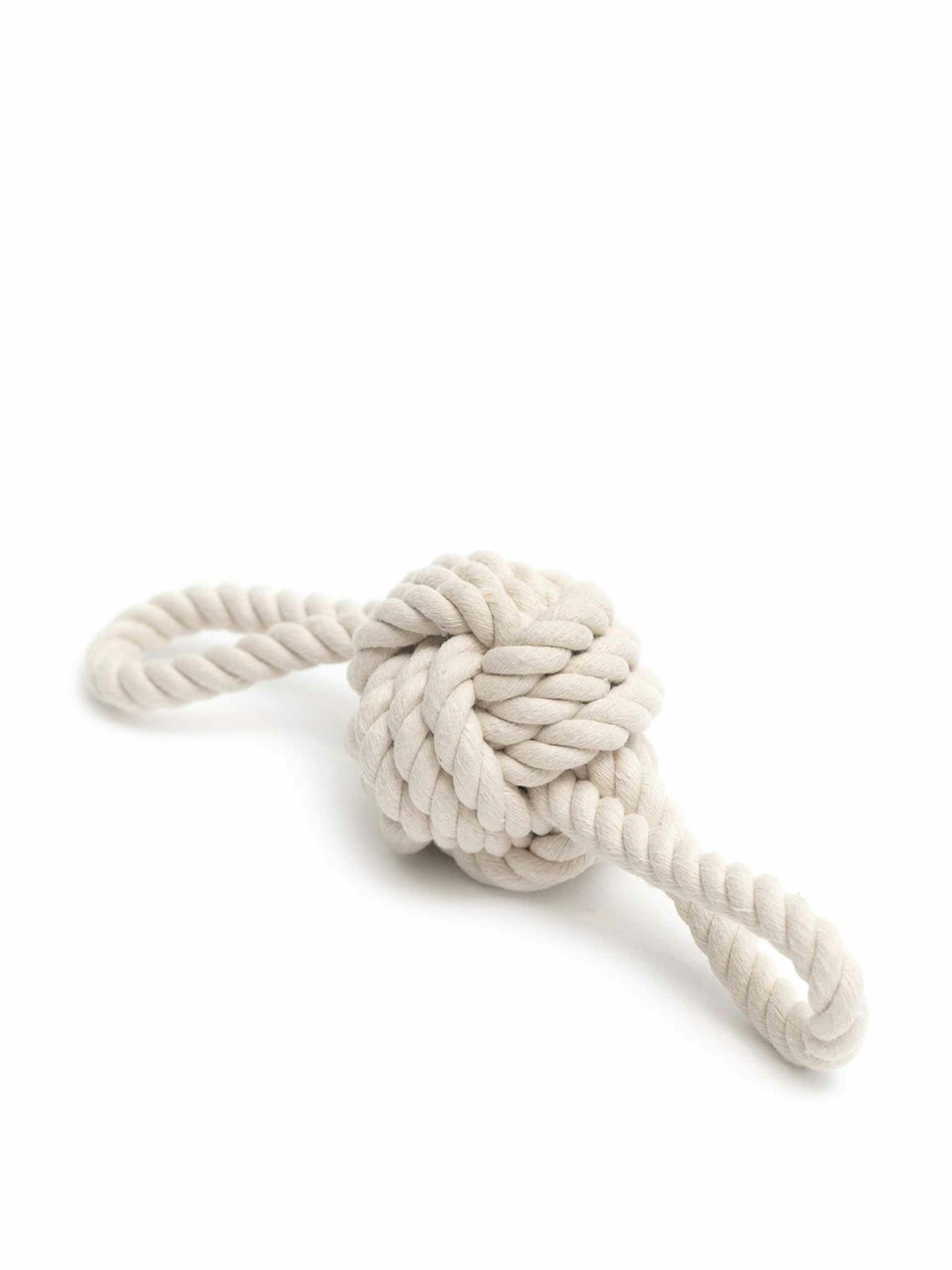 Small rope tug dog toy