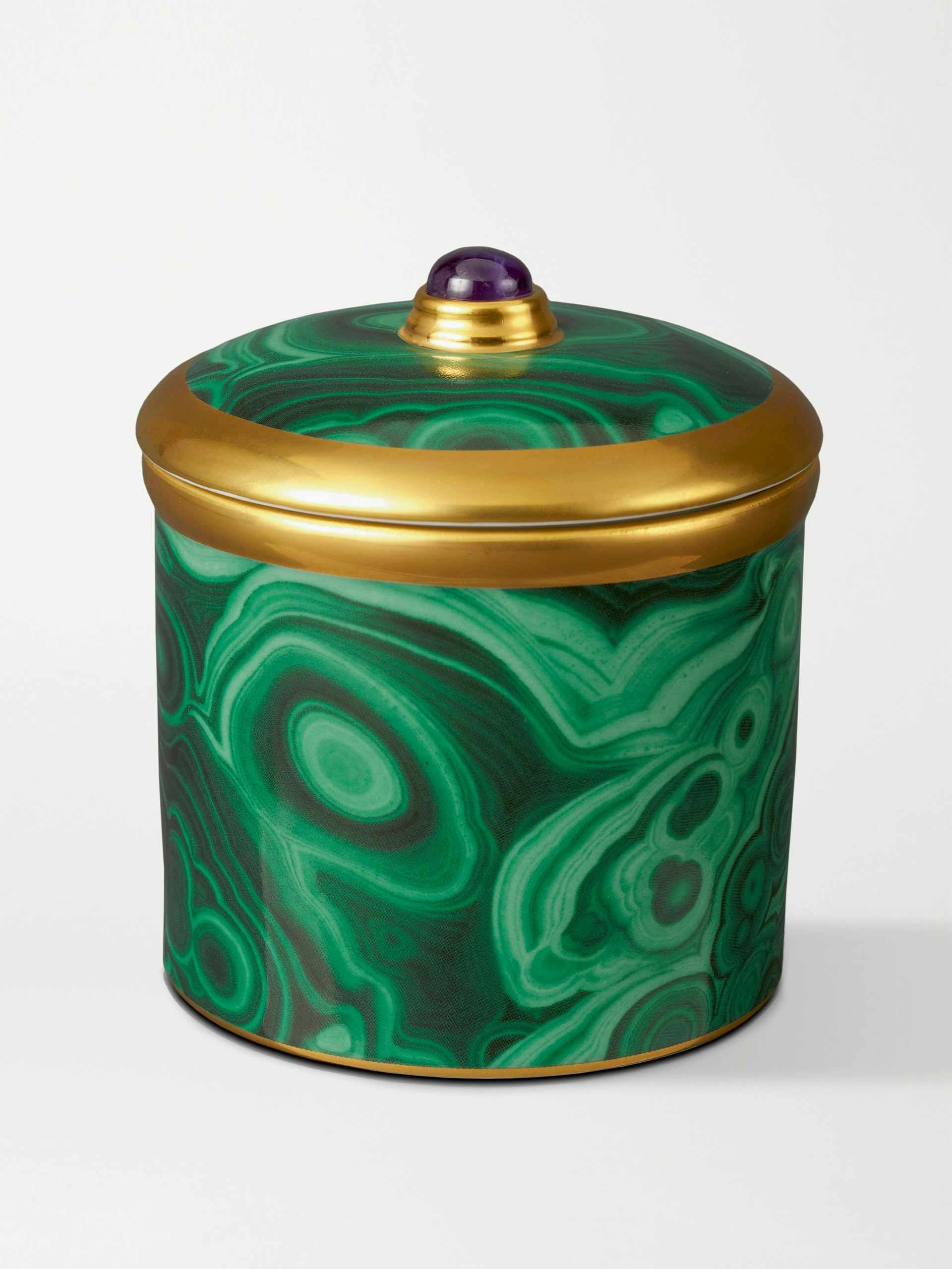 Malachite scented candle, 610g