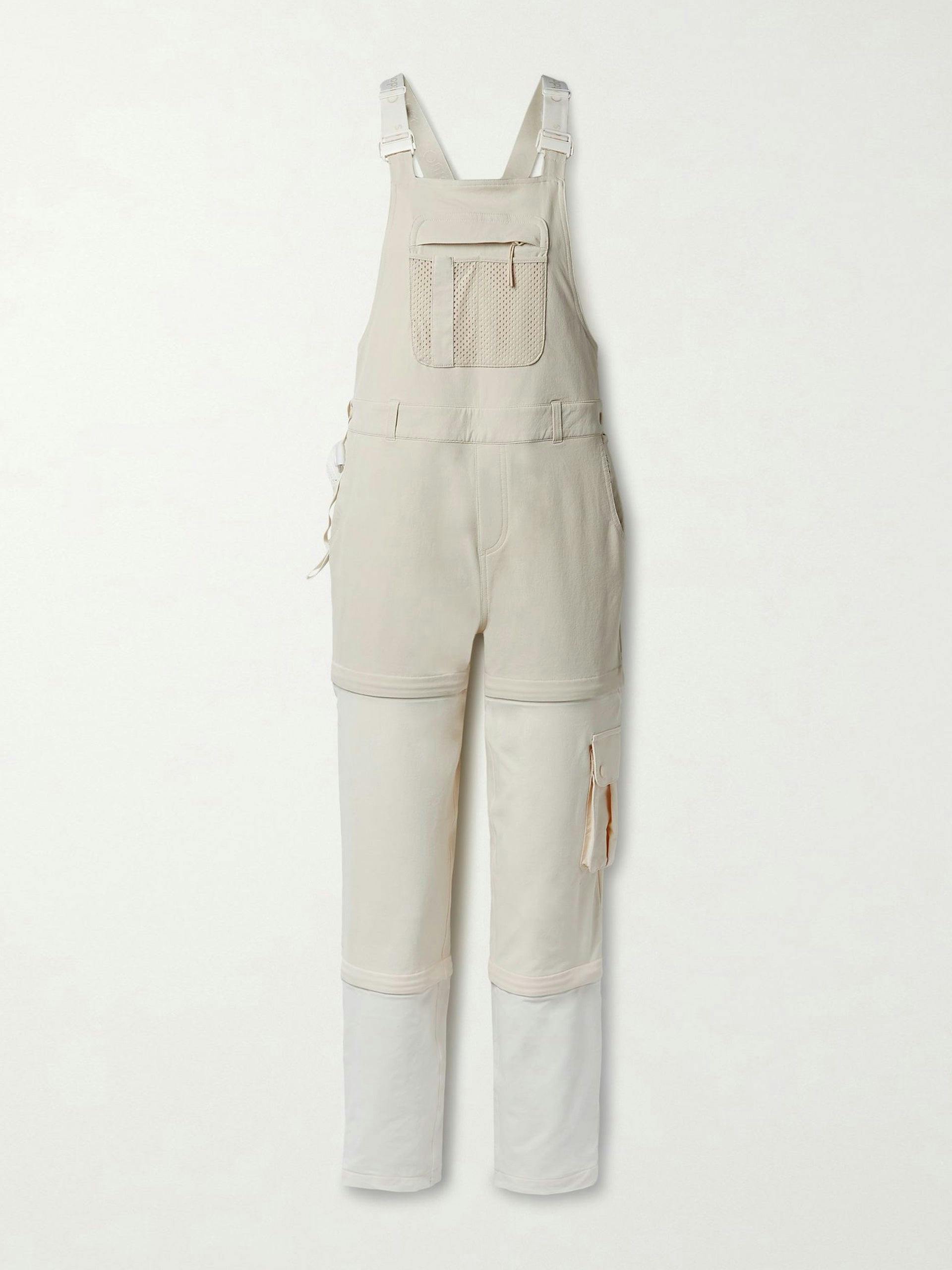 White water-resistant overalls