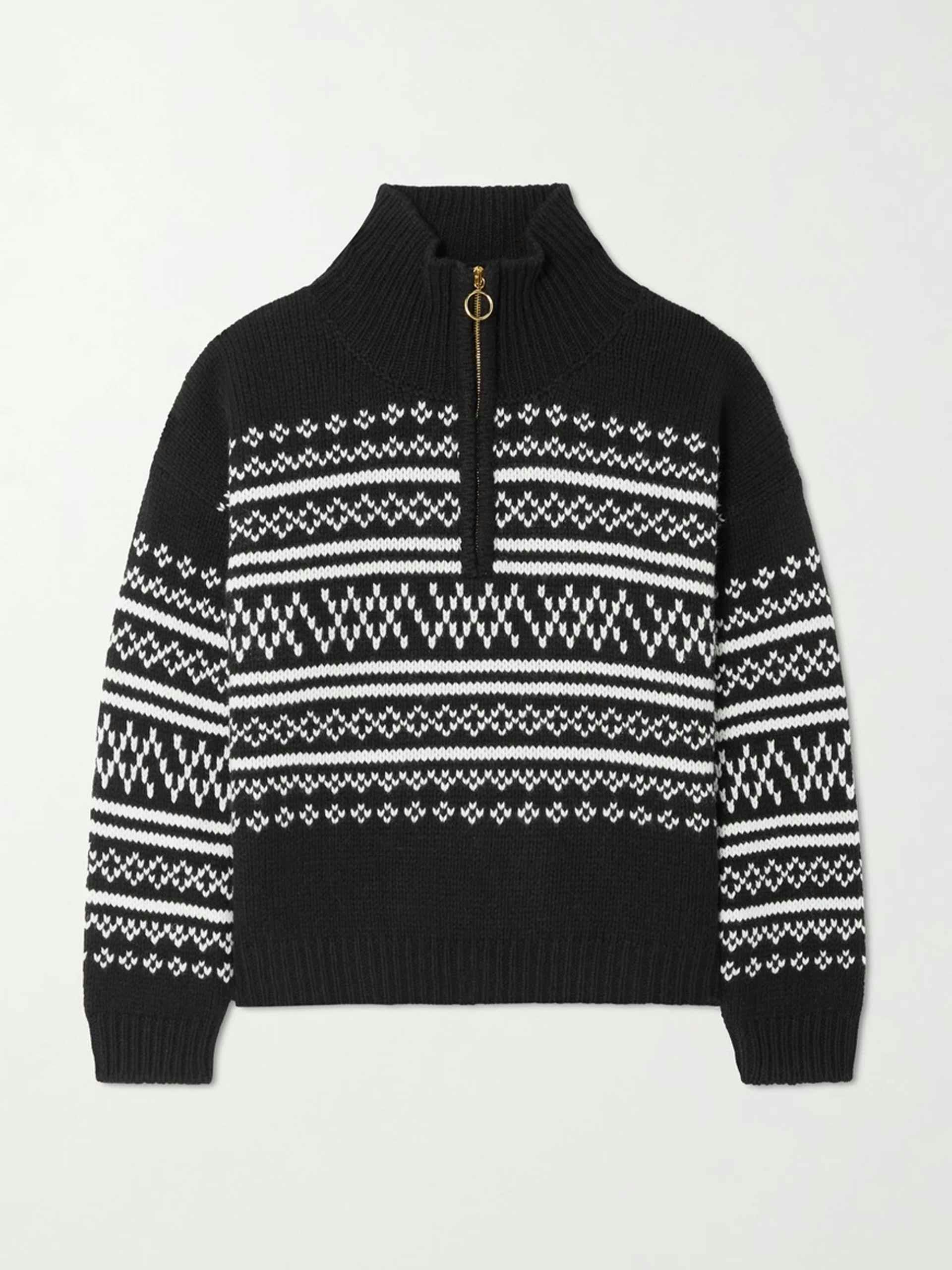 Merino wool cashmere sweater