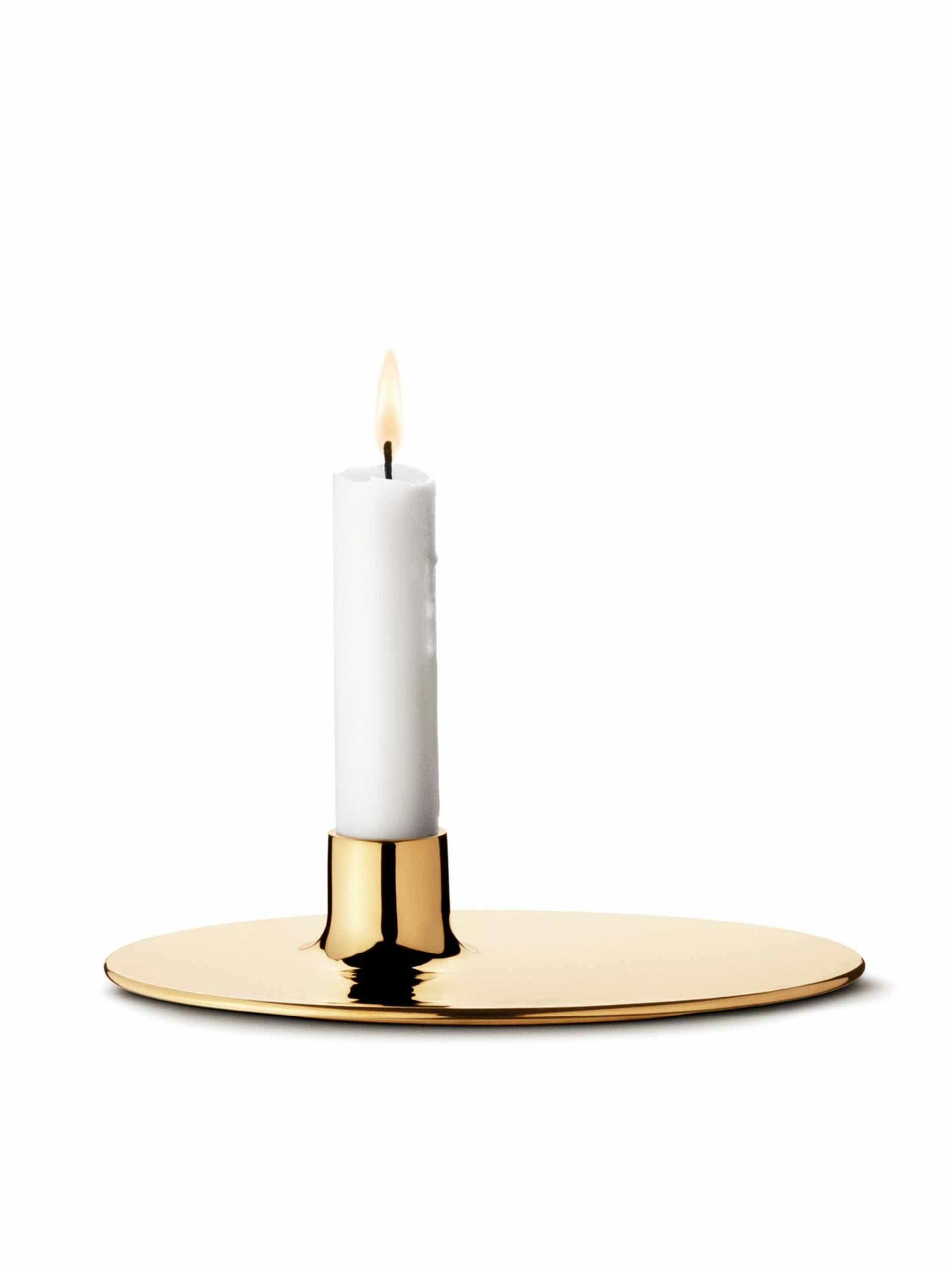 Brass candleholder