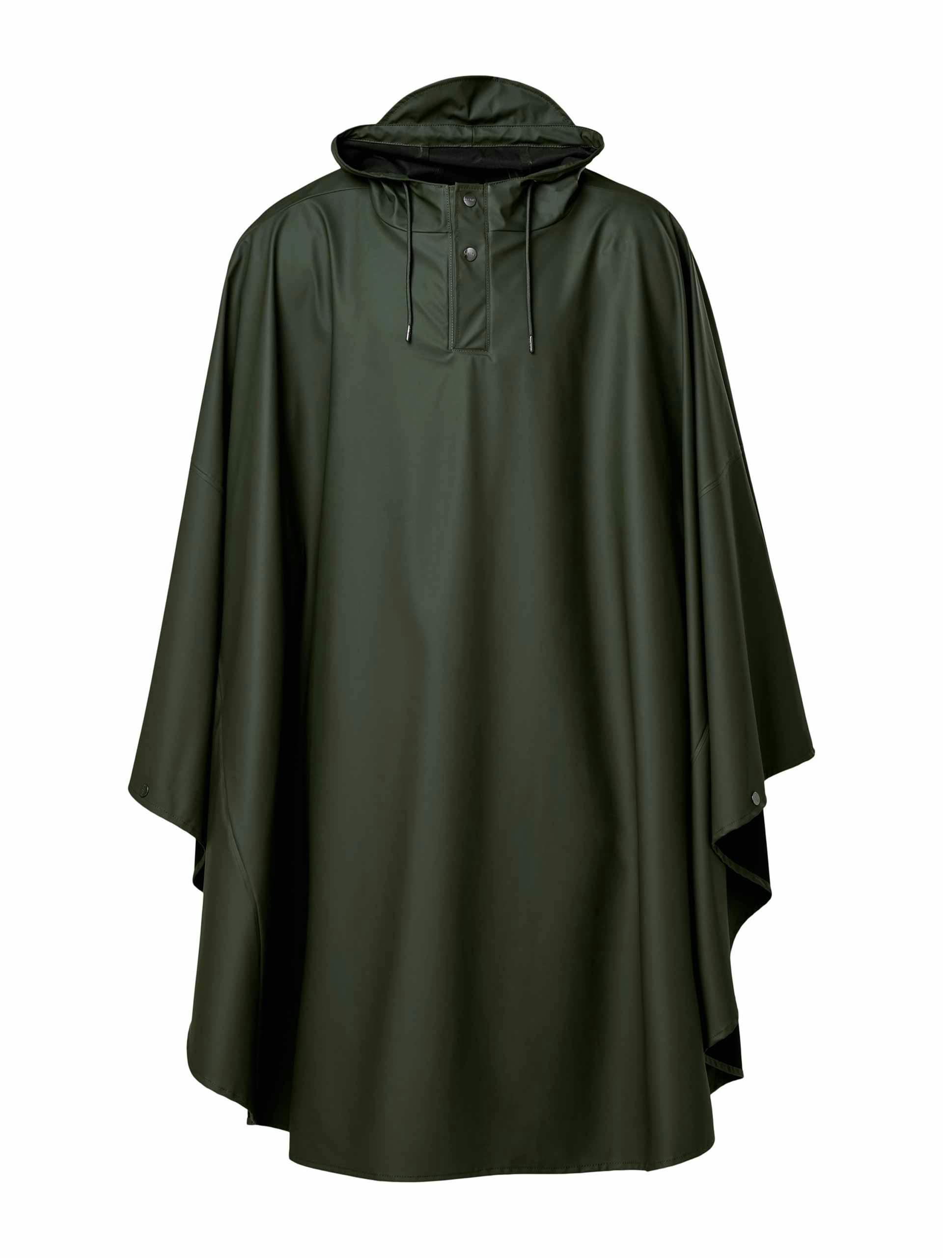 Waterproof green cape