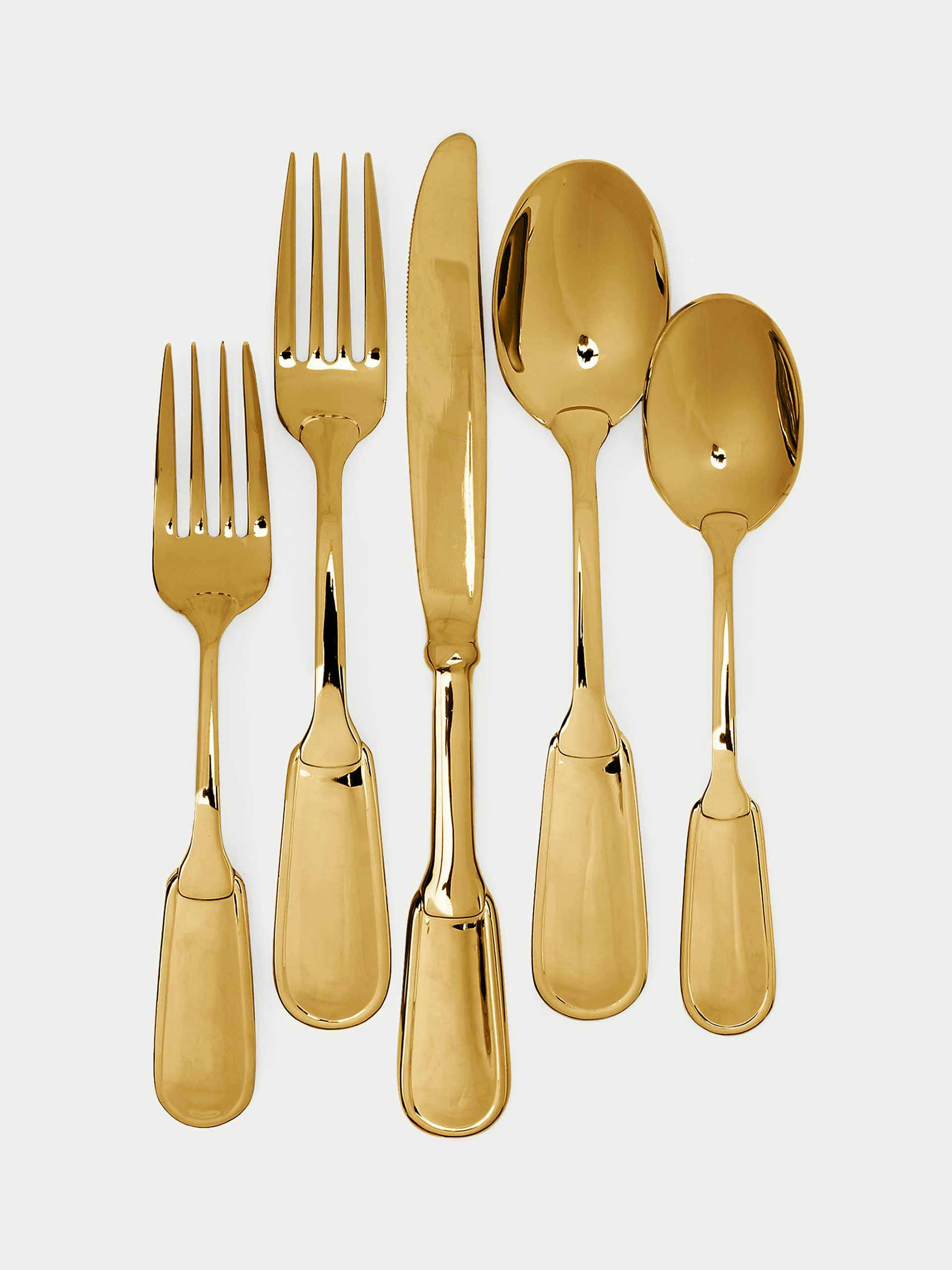 Wentworth gold 5-piece place setting