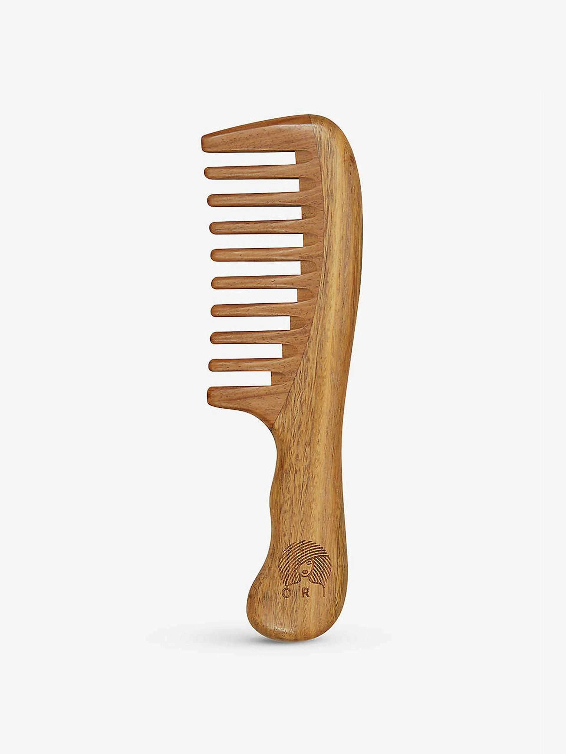 Green sandalwood comb