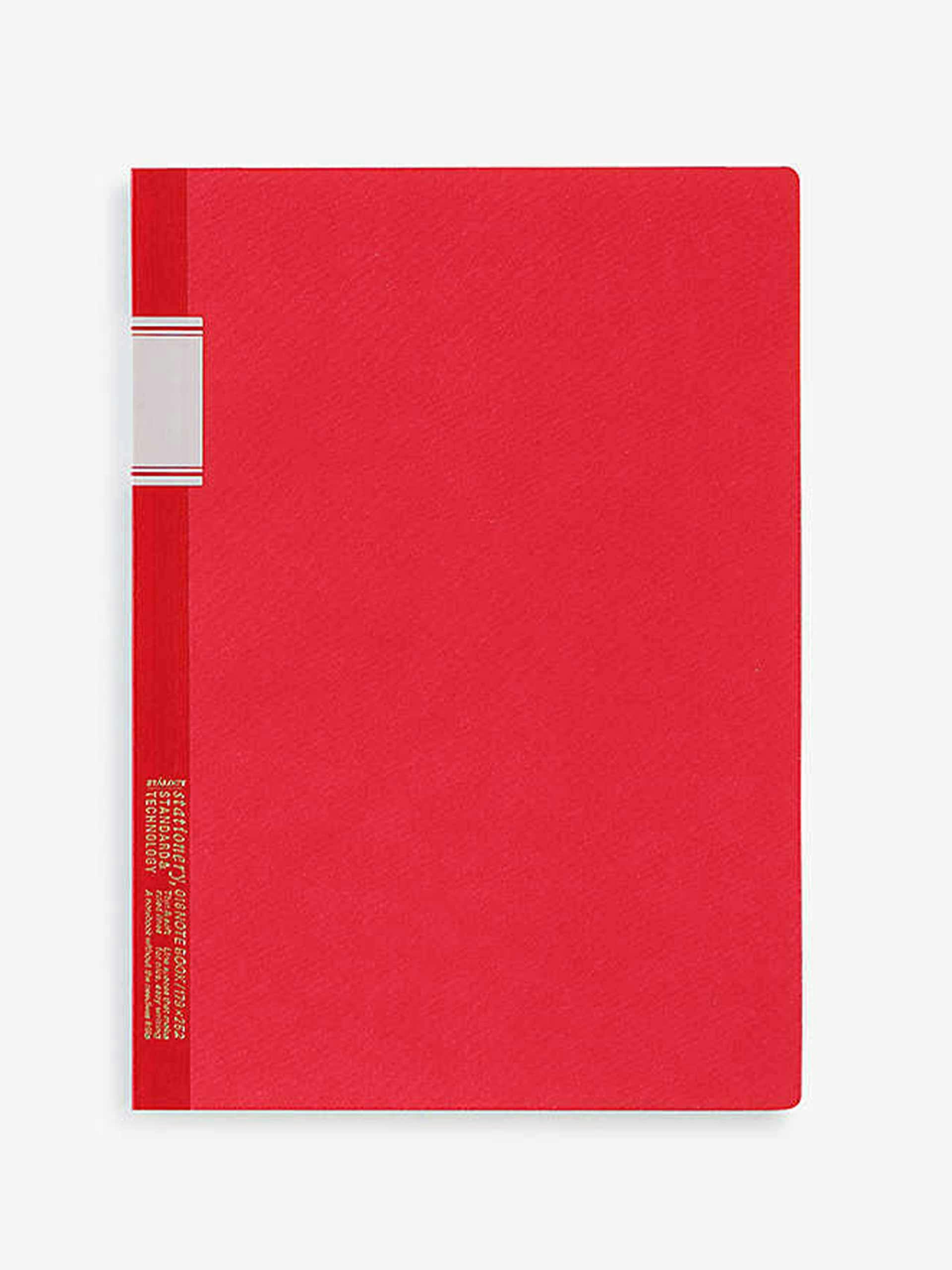 Red vintage notebook