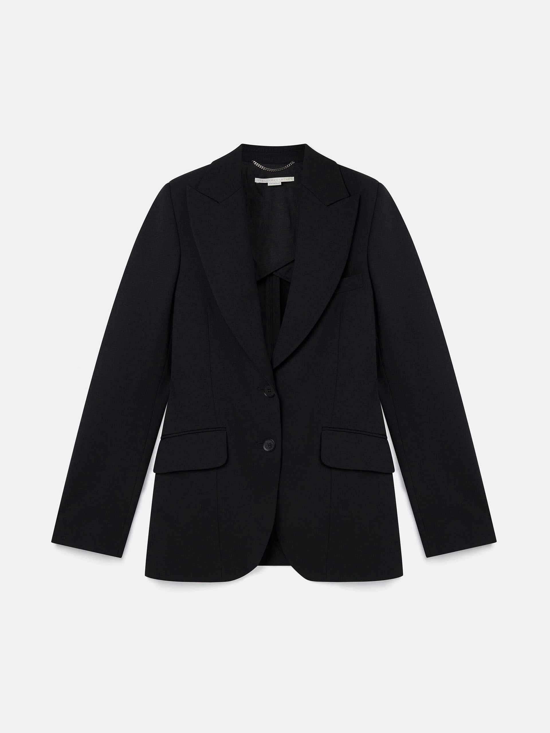 Black tailored blazer
