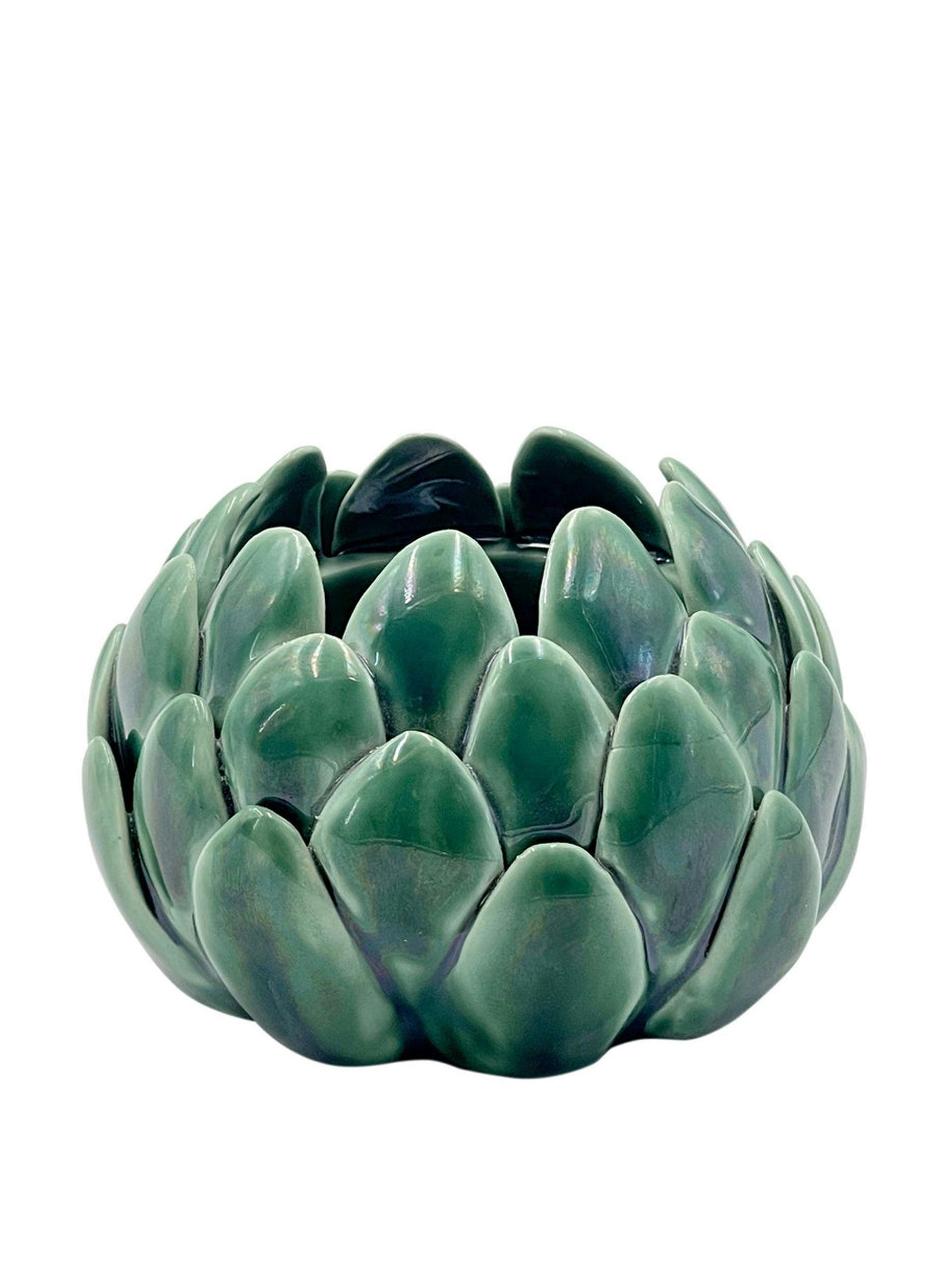 Small green artichoke bowl