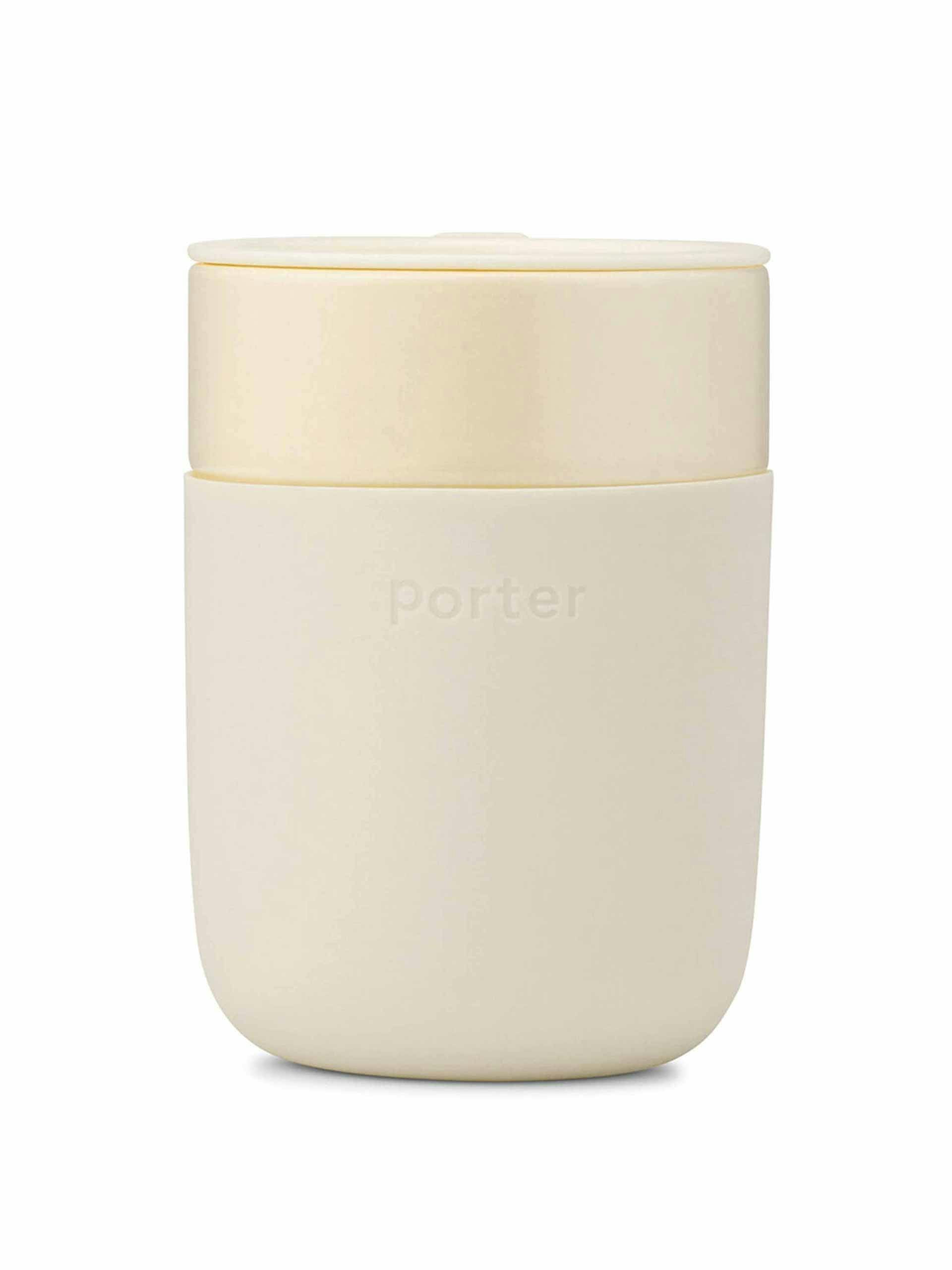 Cream reusable mug