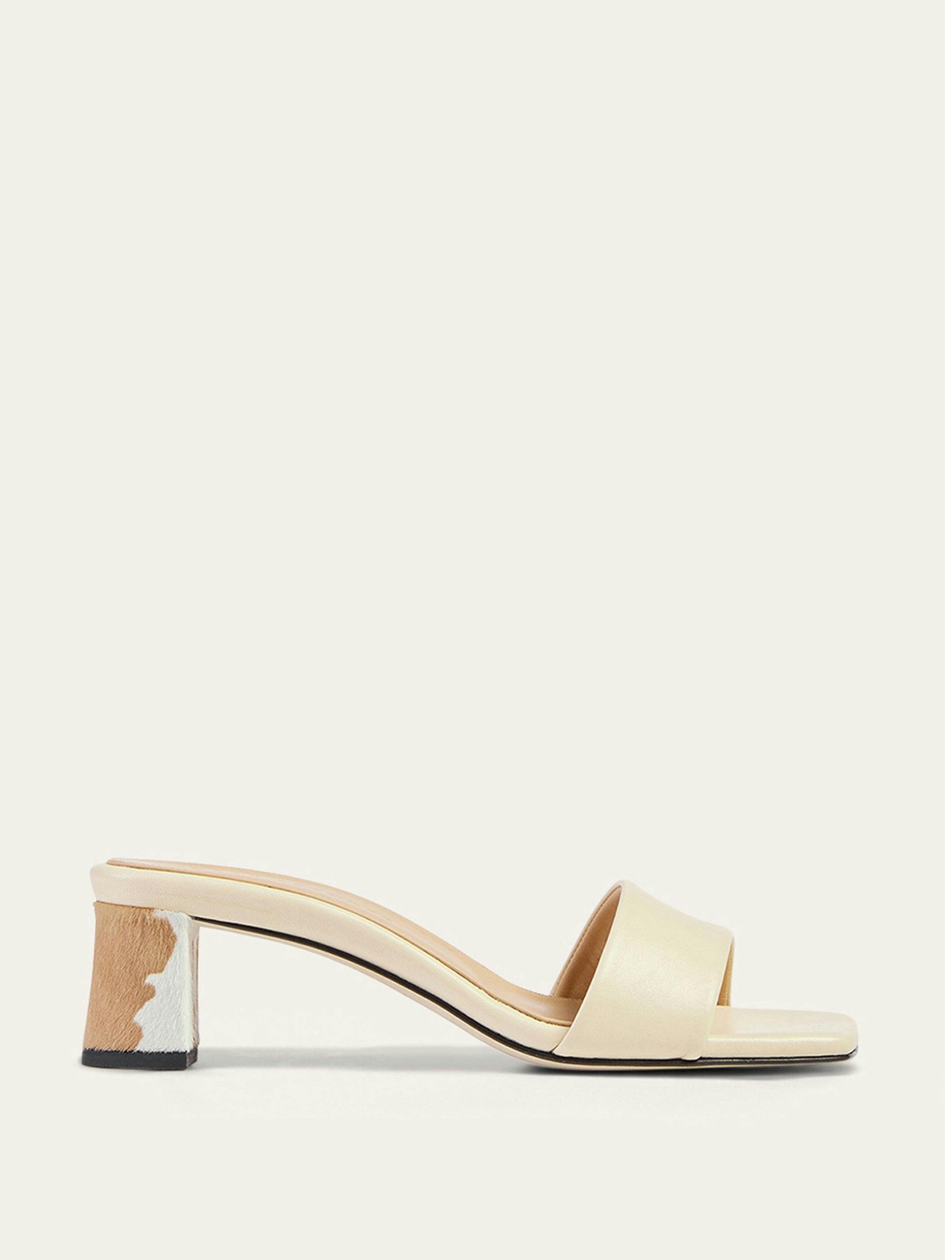 Chaise creme mule