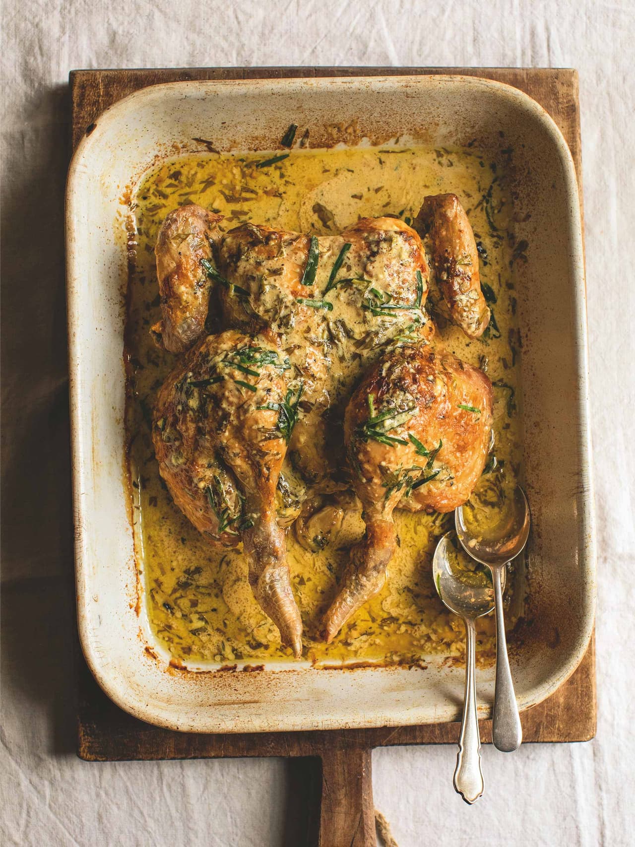 epic-tarrogon-roast-chicken Extracted from The Farm Table by Julius Roberts