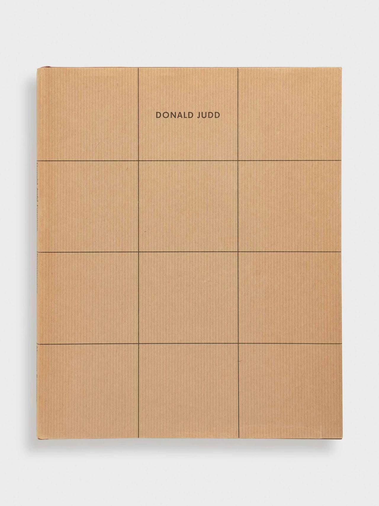 Image: Donald Judd furniture retrospective catalogue, 1993
