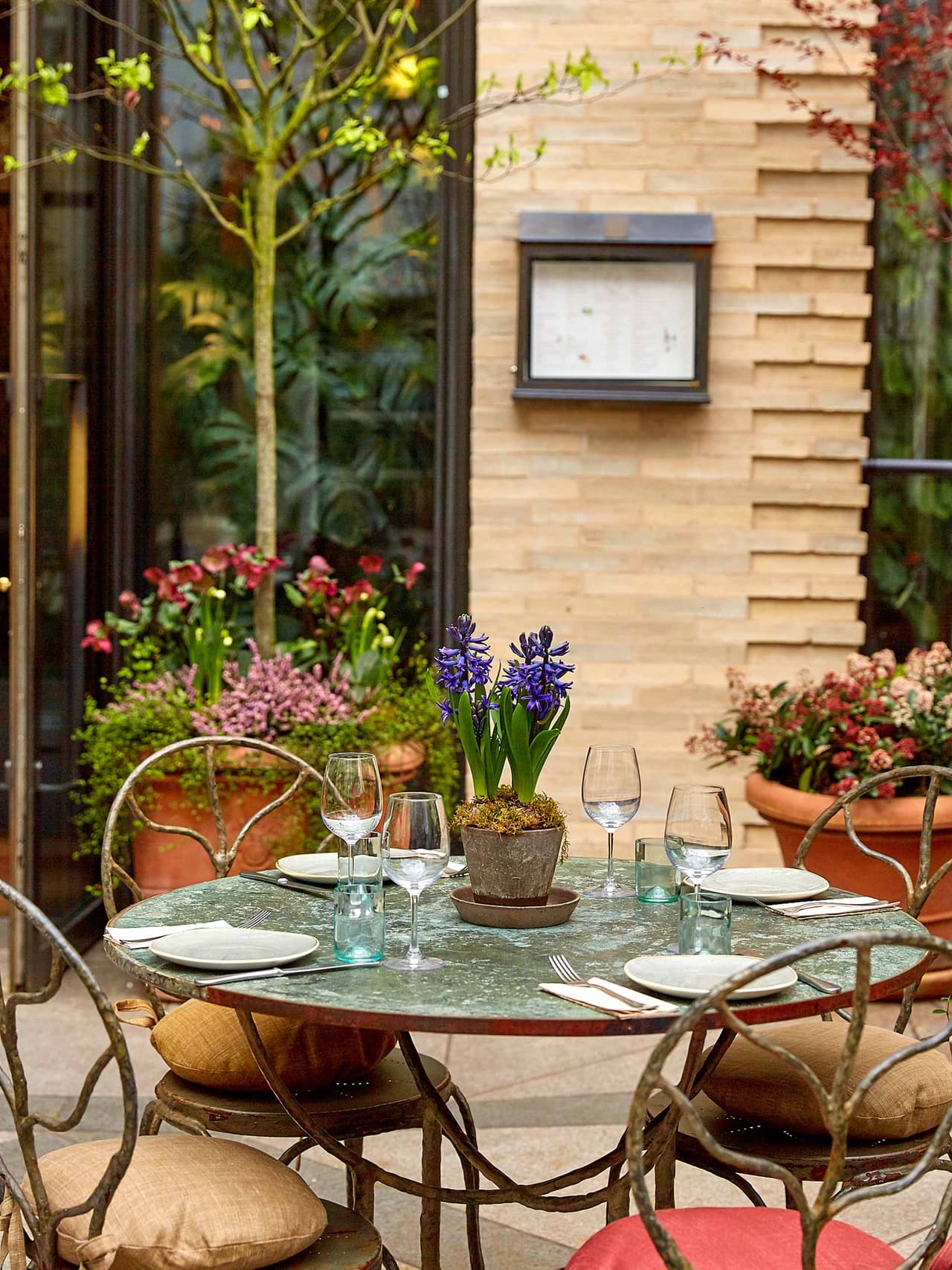 holding-la-goccia-petersham-nurseries Image: La Goccia Petersham Nurseries, Covent Garden