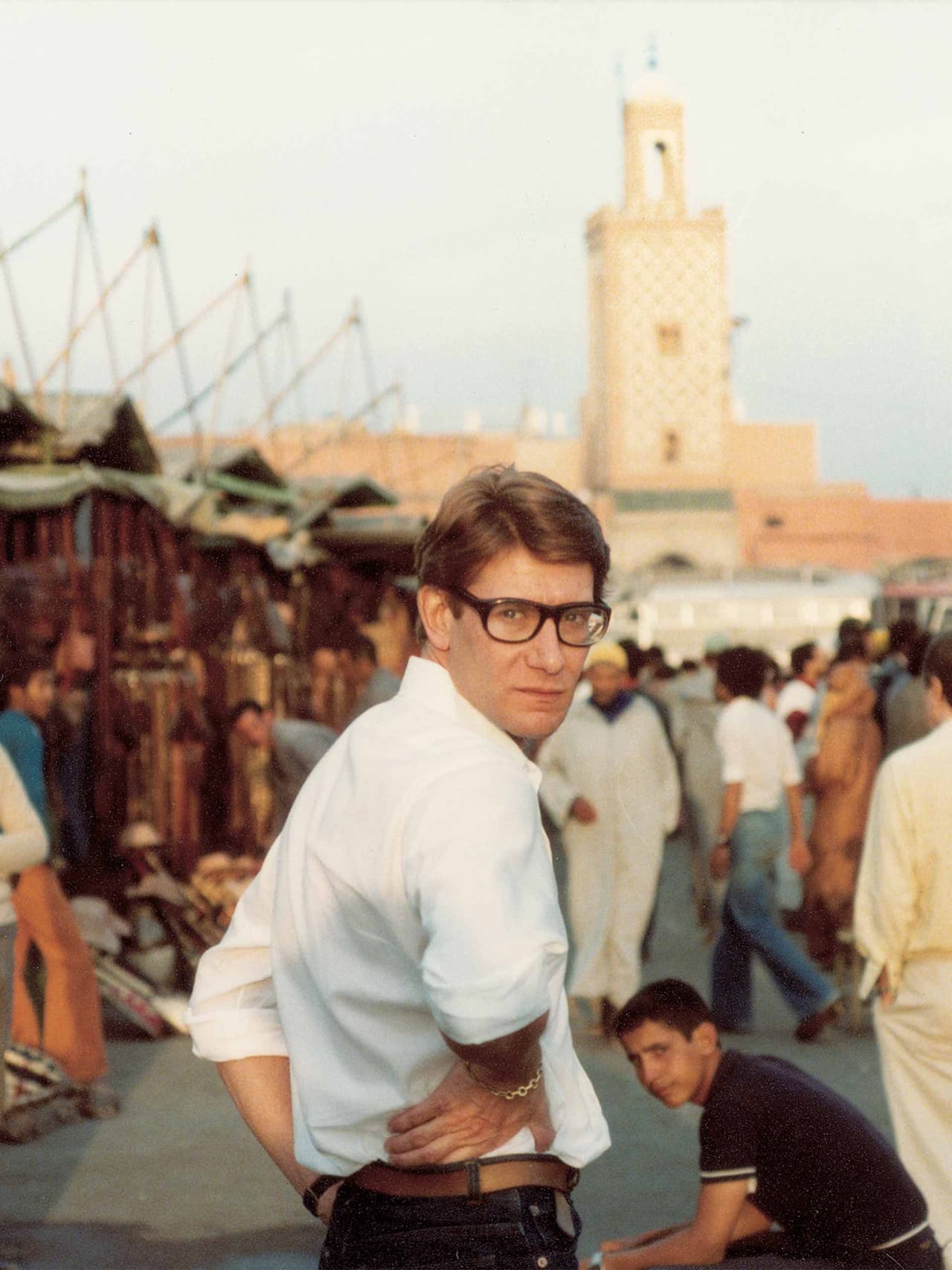 visit-ysl-museum Image: Yves Saint Laurent, Place Djemaa El Fna © Reginald Gray, courtesy of Musée Yves Saint Laurent Marrakech