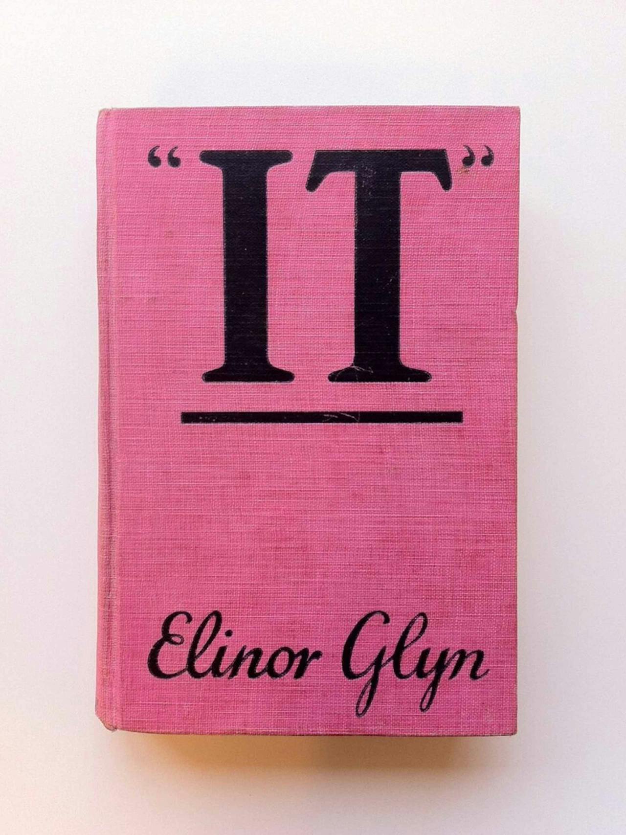 Image: It book cover, Elinor Glyn