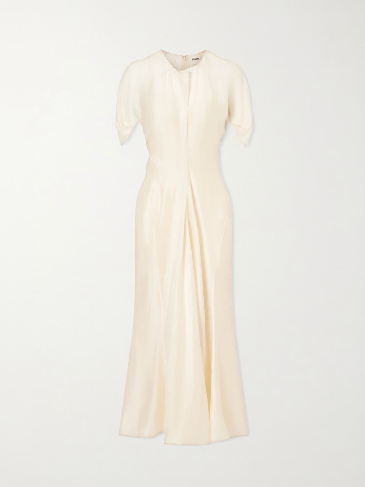 hp-nap khaite ria silk-blend midi dress
